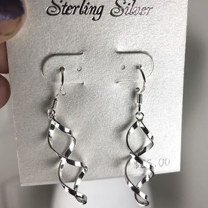 NWT Sterling Silver Dangly Earrings